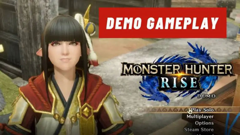 Monster Hunter Rise PC Demo Gameplay (No Commentary)