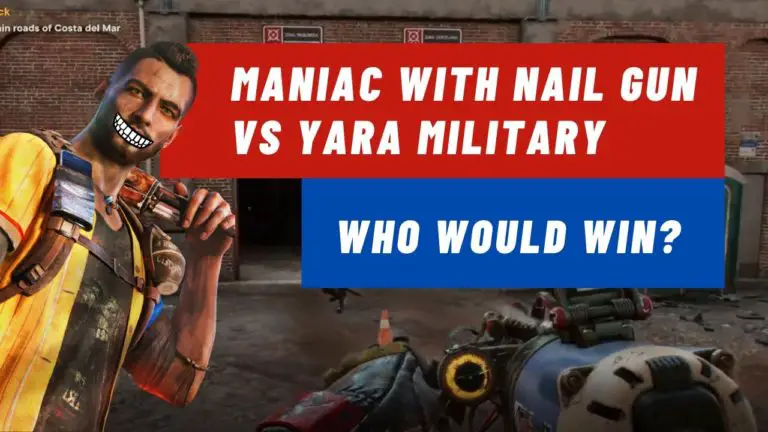 Far Cry 6 Maniac with Nail Gun VS Yara Military (Gameplay)